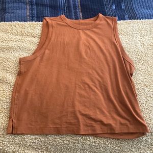 Lululemon classic fit cotton blend tank